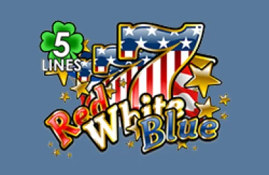 Red White Blue 5 Lines